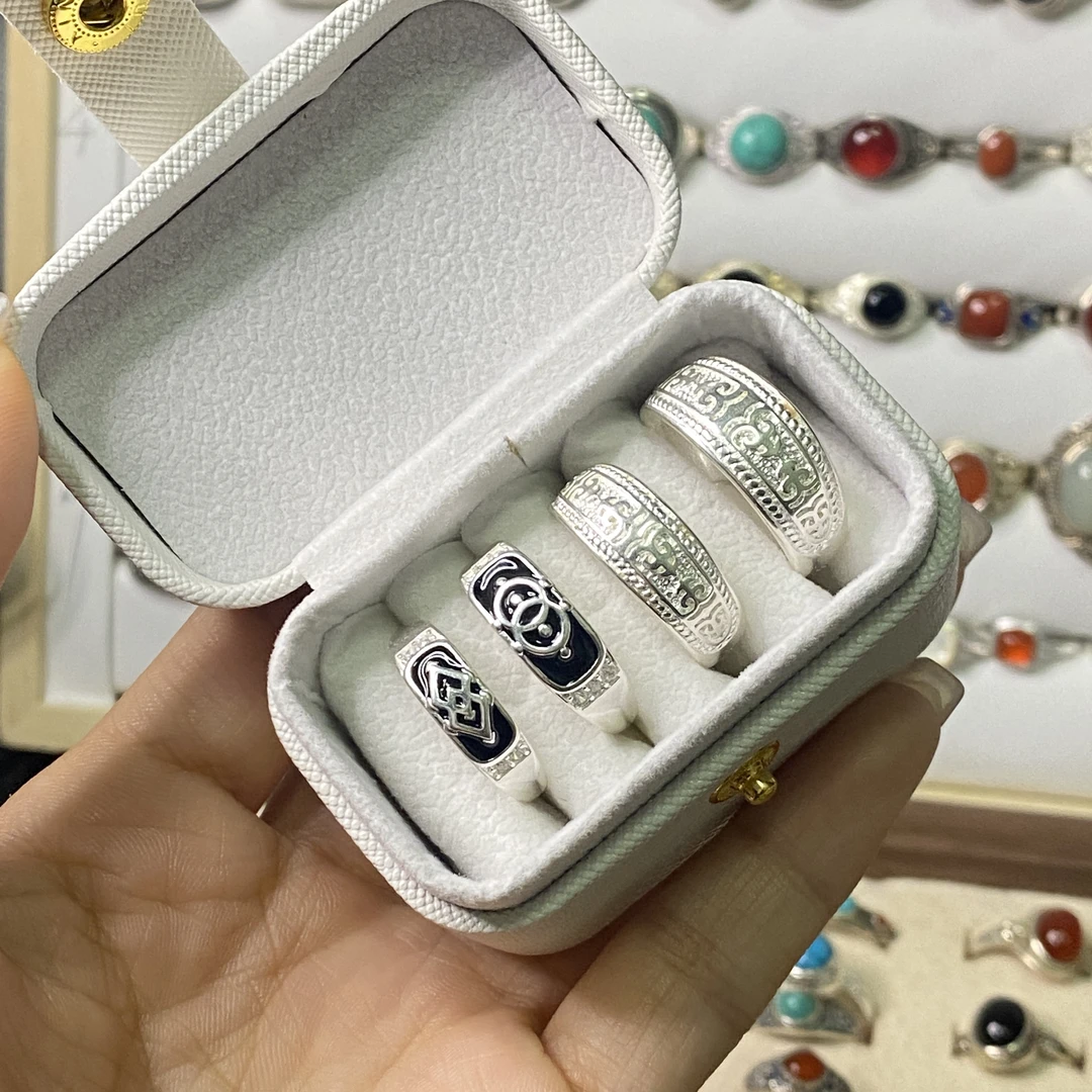 925银银制品 情侣戒指