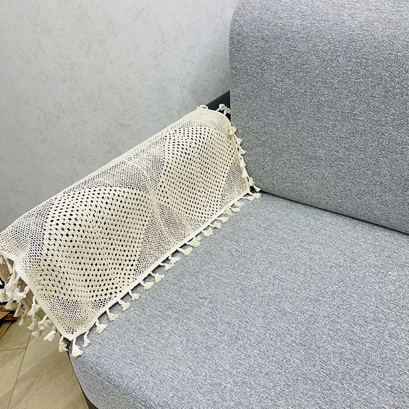301-1【65*70cm】纯棉沙发扶手盖巾长方形床头柜盖巾