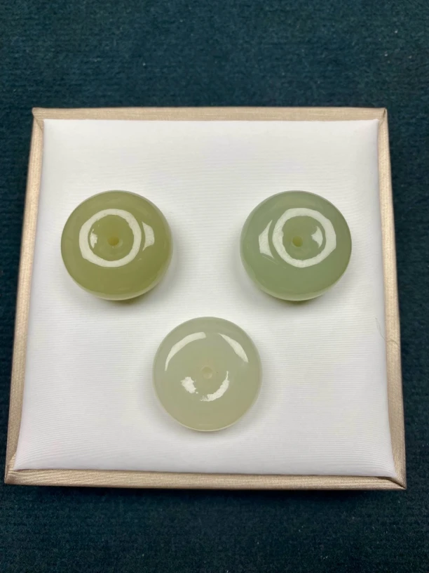 和田玉平安扣25+mm多色可选（多样性发货）发一件