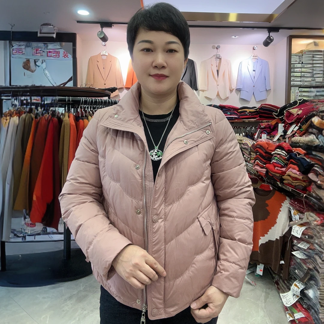 【燕珍时装】冬季新款84125高品质时尚潮流百搭羽绒服