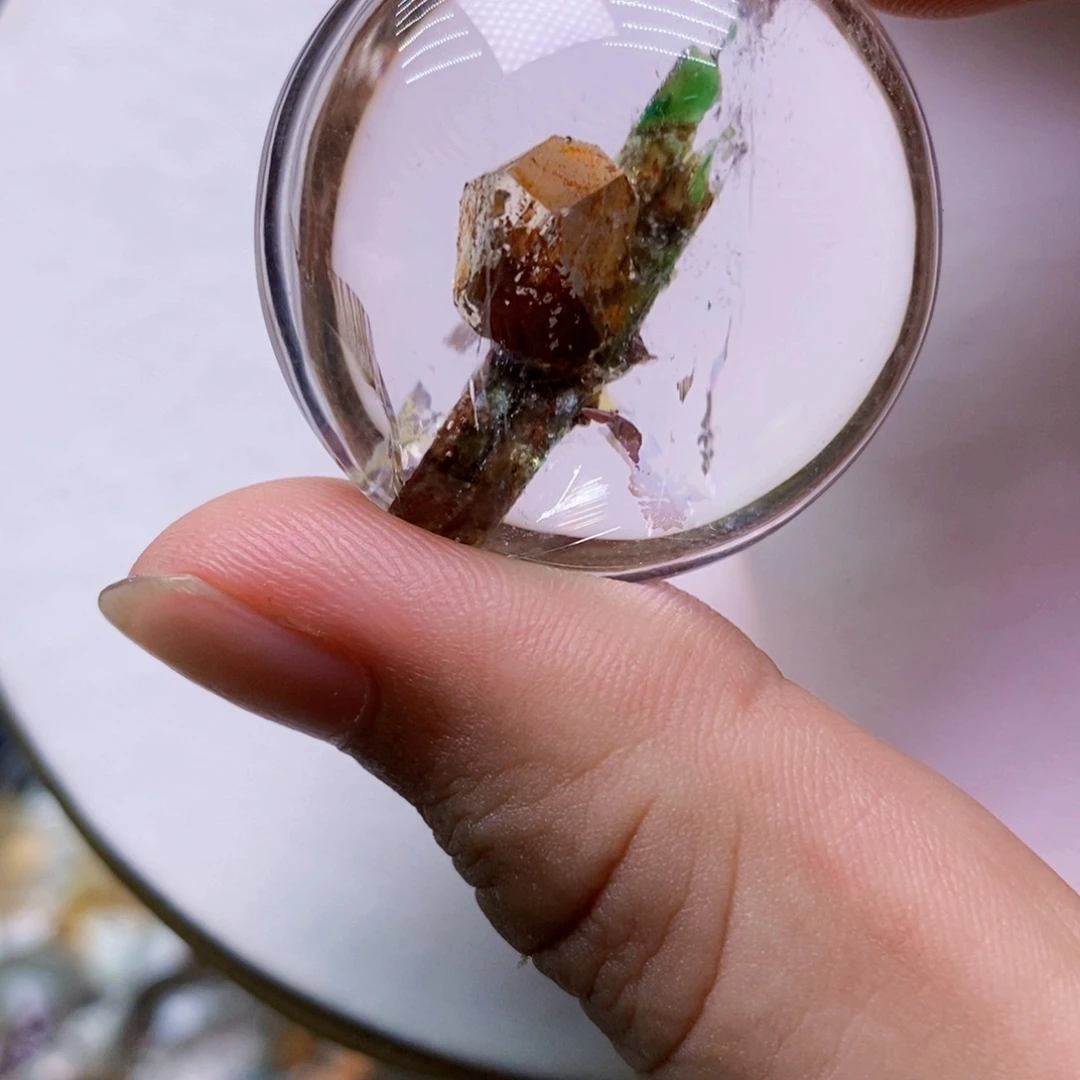 水晶珠宝半成品银S925镶嵌水晶