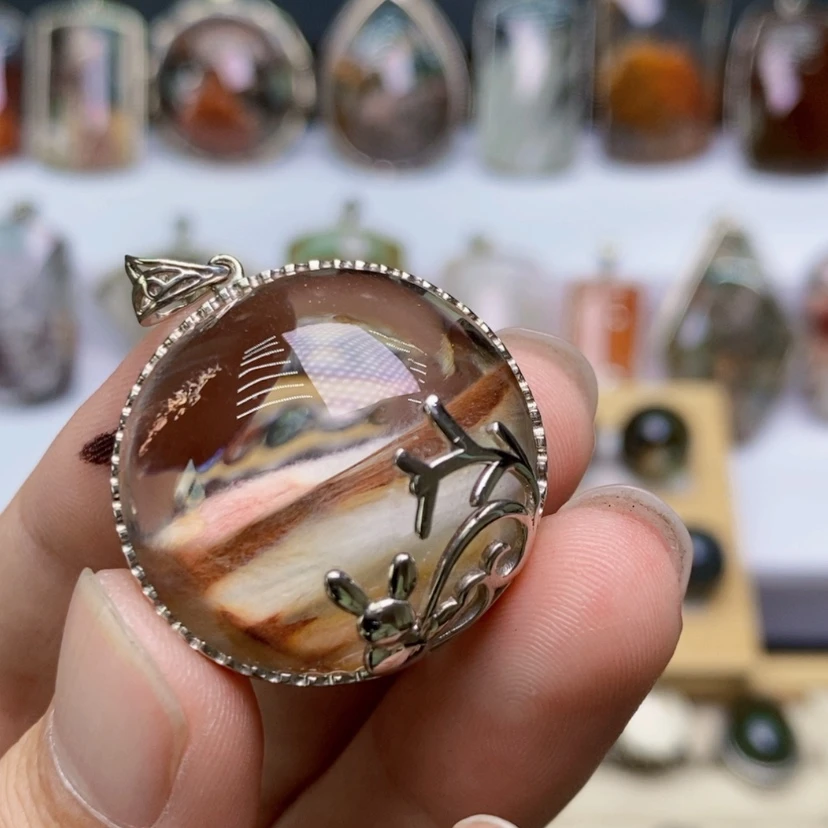 【闪购商品】水晶颈饰银S925镶嵌云*