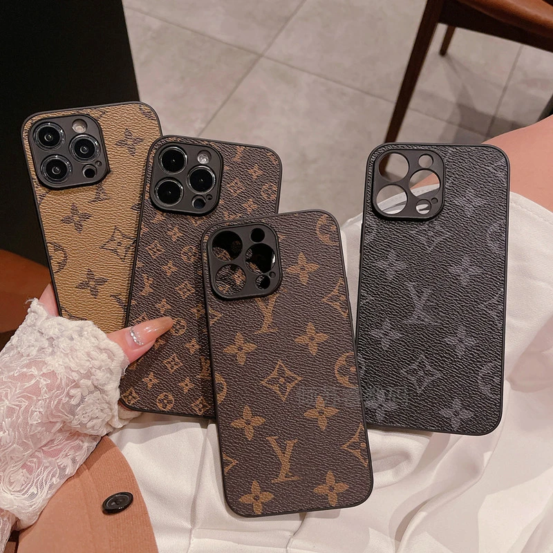 苹果15promax手机壳轻薄皮iPhone13大牌11适用华为Mate60Pro潮X套