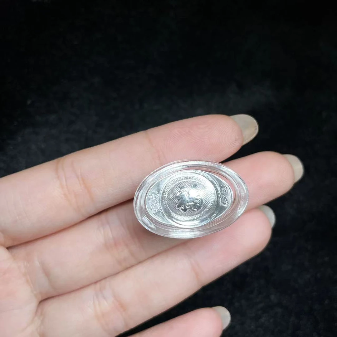 足银银制品 【曹大掌柜精选】ZG1070-足银元宝摆件（商城）