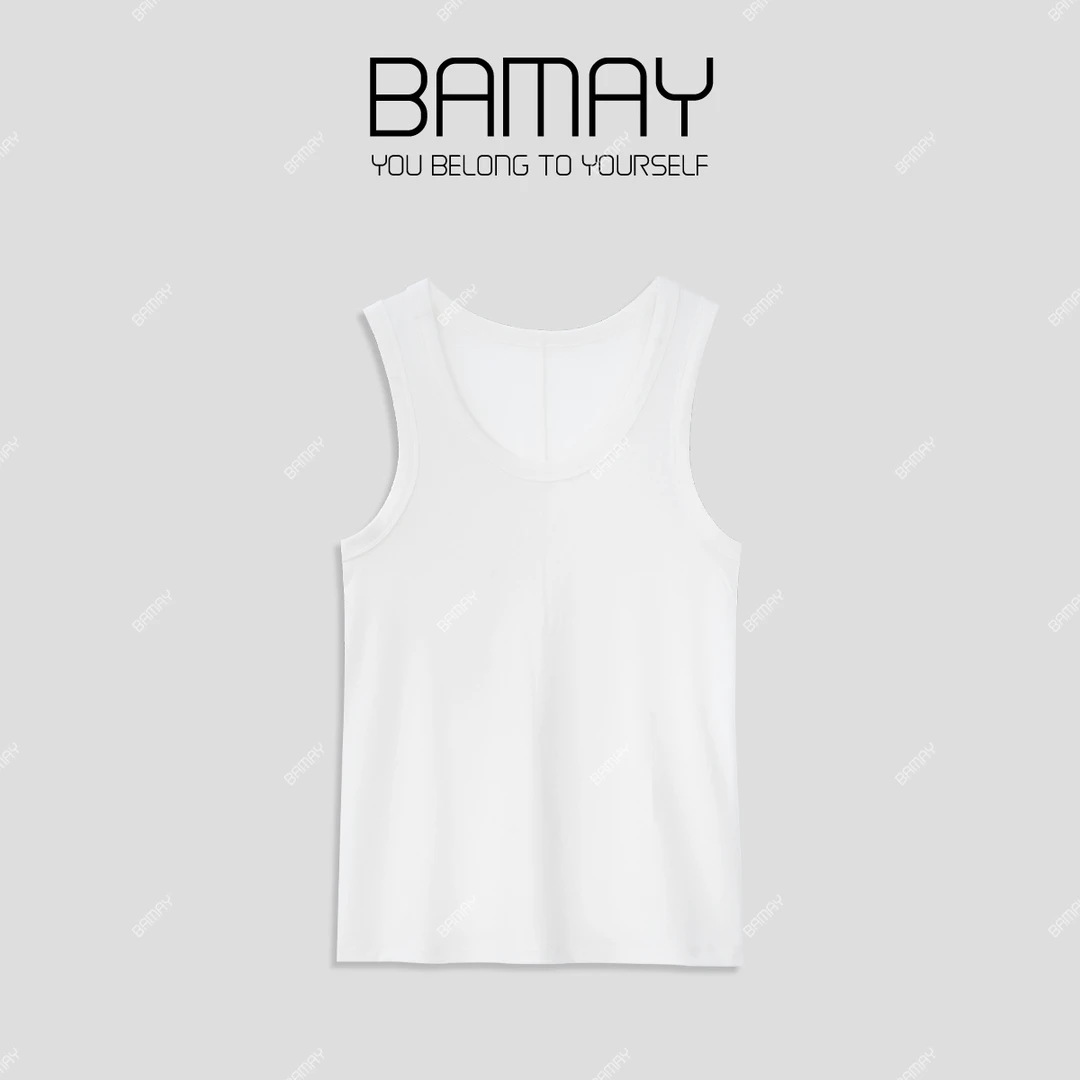 【BAMYA】新款慵懒风无袖打底工字背心 BM243DD114A