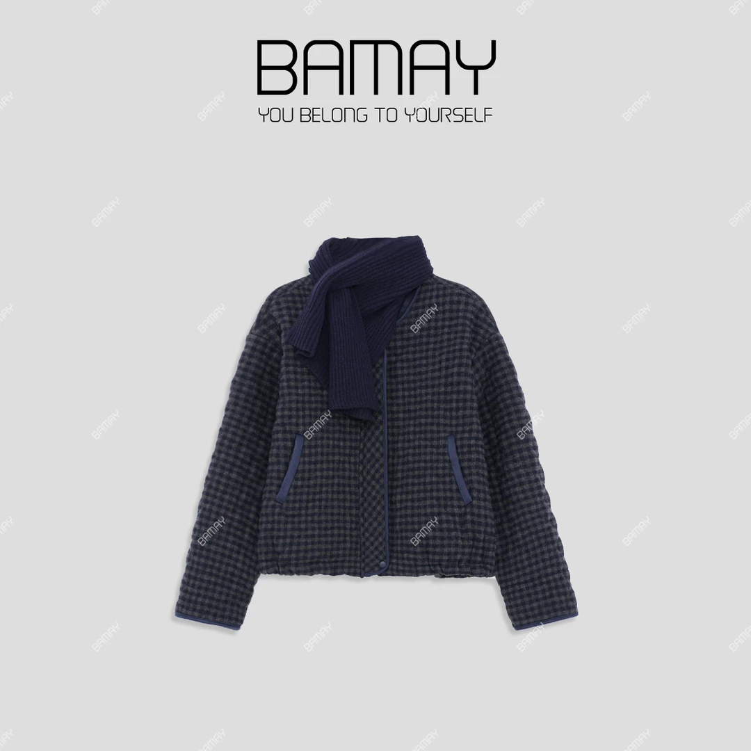 【BAMAY】S韩国货高端休闲宽松短款小棉衣XH243WT23C