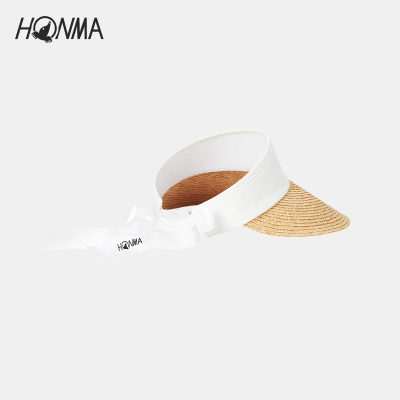 【专业高尔夫】HONMA女士空顶帽新款加大女士帽子檐遮阳HWJQ022R093