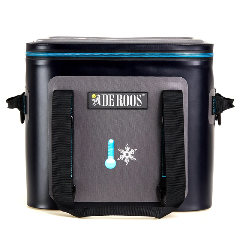 DEROOS德鲁斯VANCOOLER18L27L软体保温箱黑色车载手提高档储存