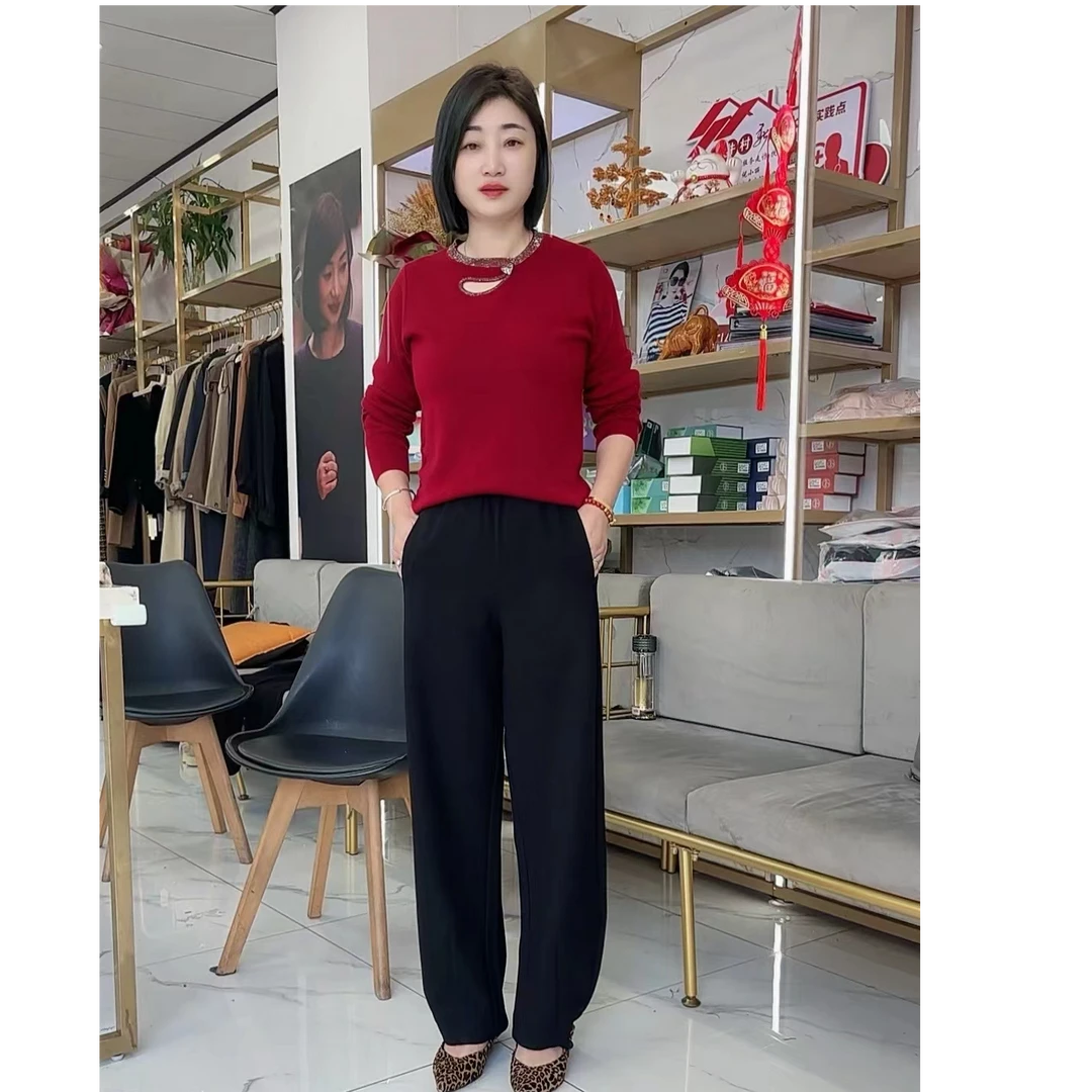 【大润自产香蕉裤】升级版加绒显高显瘦香蕉裤