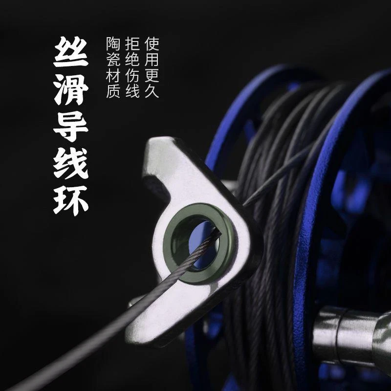 钓鱼弹簧扣全套调节鱼锁扣不锈钢活鱼扣加强版套盒锁路亚配件