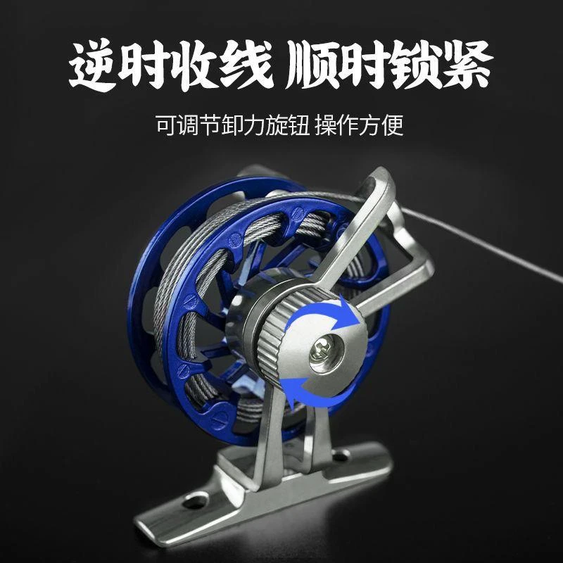 鱼锁扣弹簧扣路亚配件加强版不锈钢套盒锁全套调节钓鱼活鱼扣