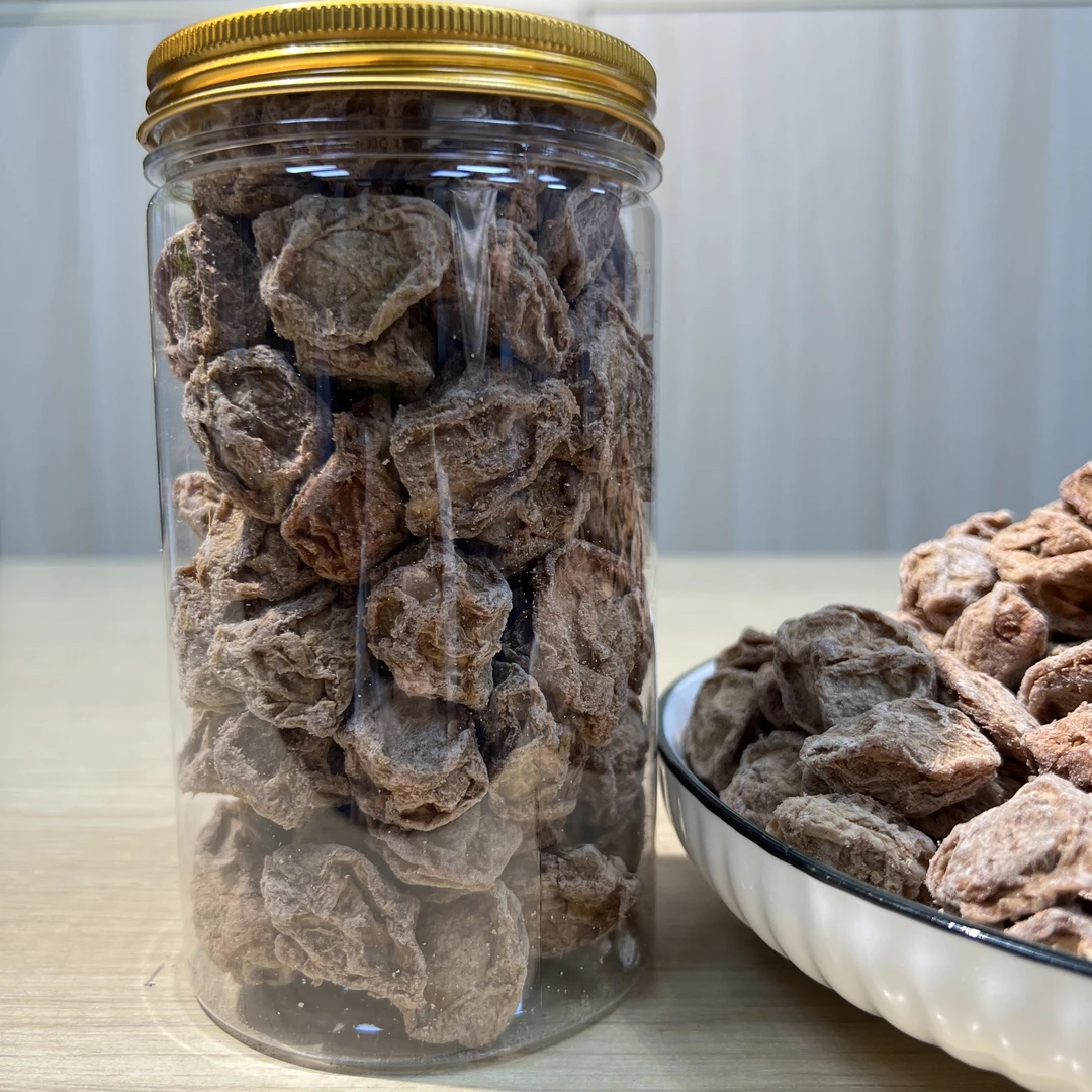 正宗九制话梅酸甜咸果干蜜饯果脯酸梅干解馋孕妇零食罐装观赛搭子