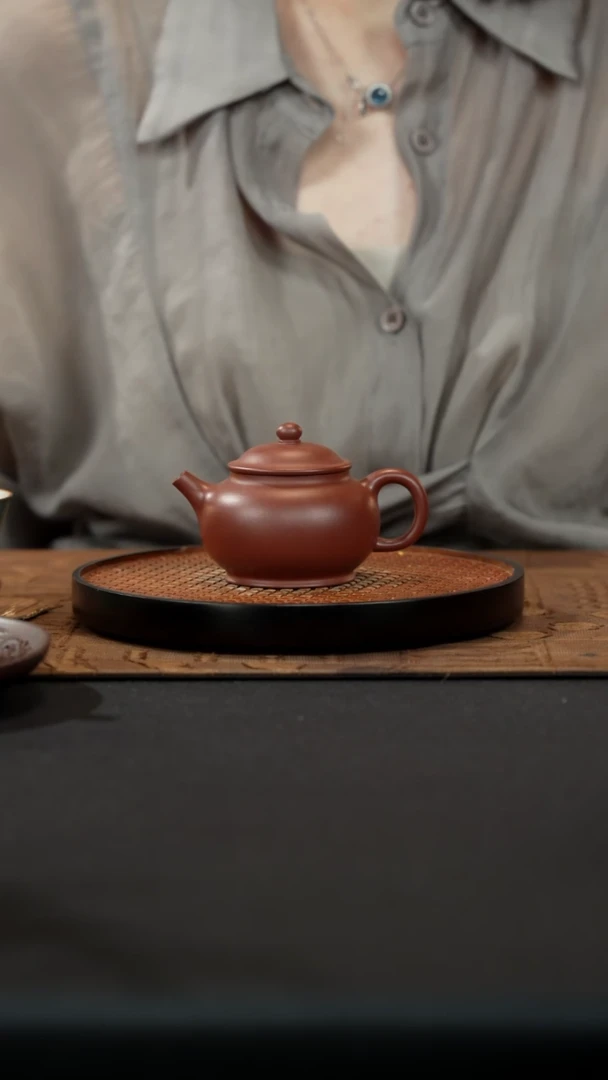 【闪购商品】紫砂茶壶清水泥潘壶120cc