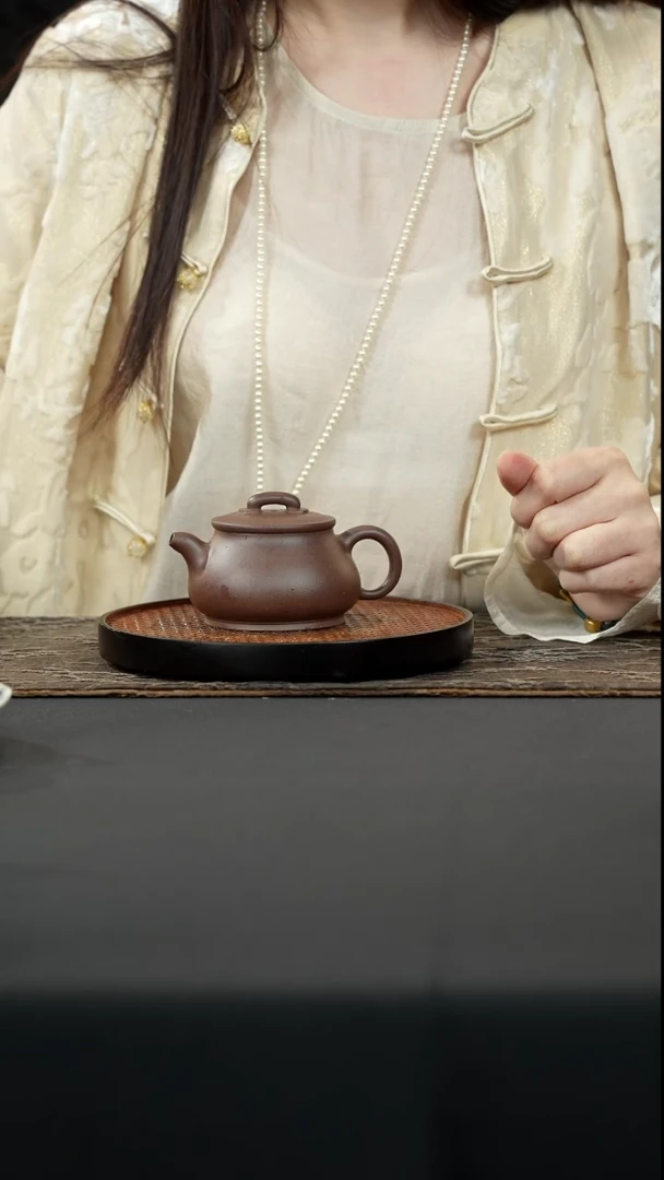 【闪购商品】紫砂茶壶天青泥儒相壶150cc