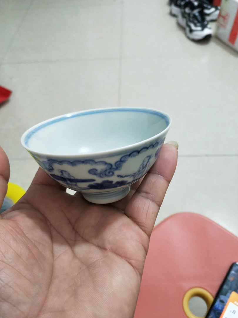 某民时期的小小碗陶瓷主人杯