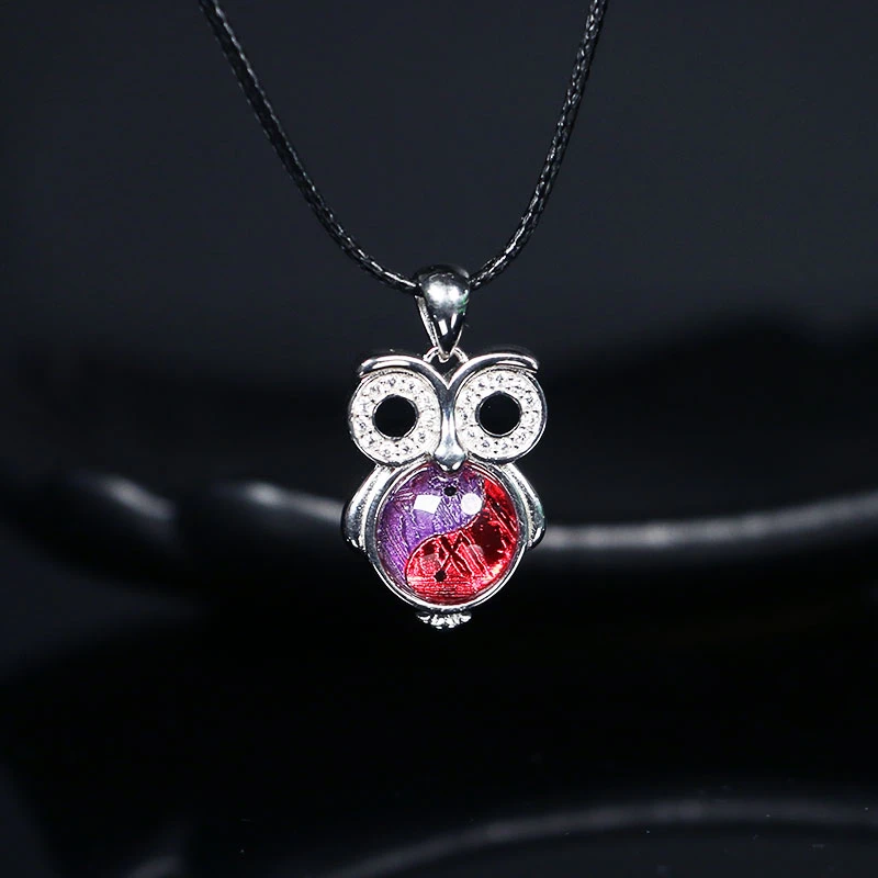 925银银制品 【晶锐珠宝甄选】天铁紫红考神吊坠（多样性发其一）