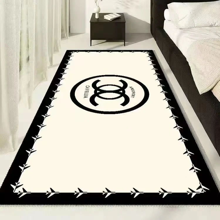 小香风卧室床边毯客厅沙发轻奢地垫房间耐脏阳台飘窗垫防滑地毯