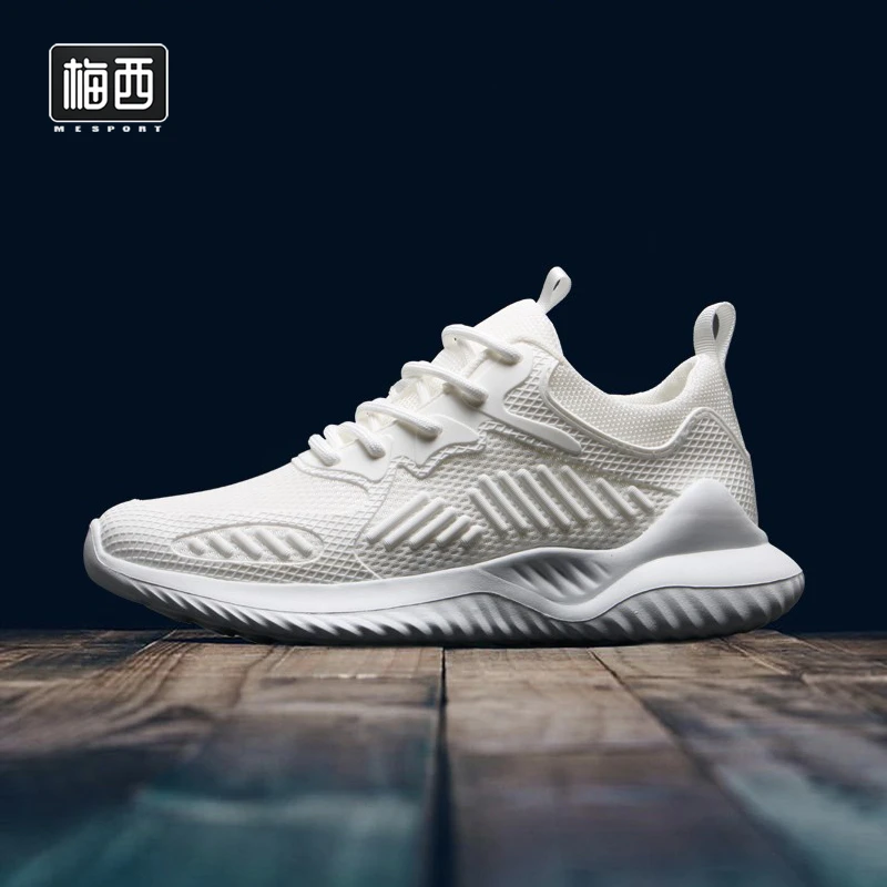 【梅西男鞋】夏季男士运动鞋薄款轻便透气网鞋休闲跑步鞋190408