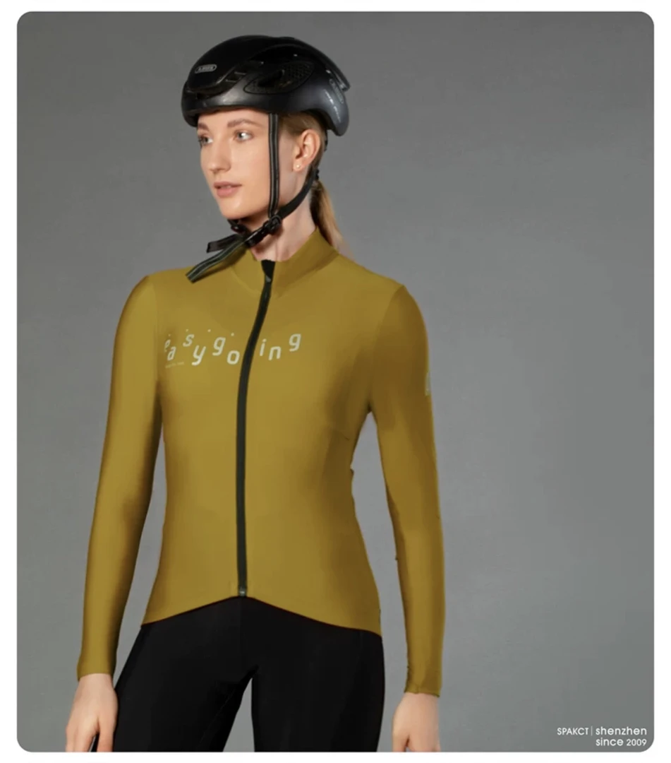 SPAKCT思帕客 加绒骑行服女秋冬季山地公路自行车男长袖衣服 逍遥