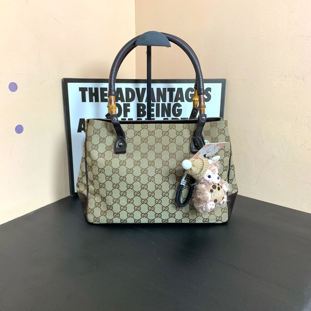 95新 GUCCI/古驰 小怡中古/ GUCCI/古驰托特包/手提包