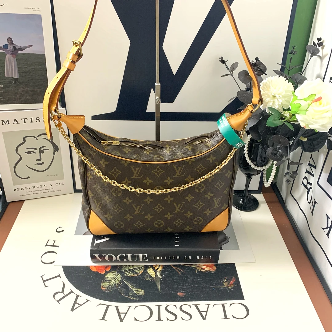 95新 LouisVuitton/路易威登 小怡中古/LV斜挎包/小牛角包/单肩包