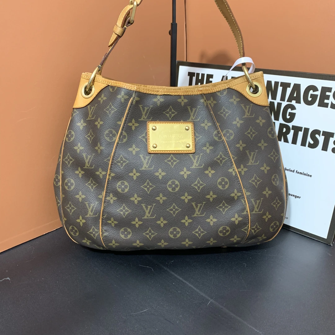 95新 LouisVuitton/路易威登 LV腋下包/老花单肩包/全原南瓜包