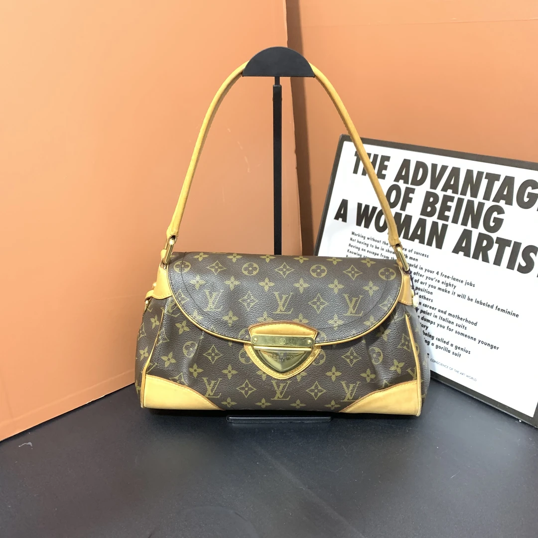 95新 LouisVuitton/路易威登 路易威登单肩包/lv小金扣腋下包