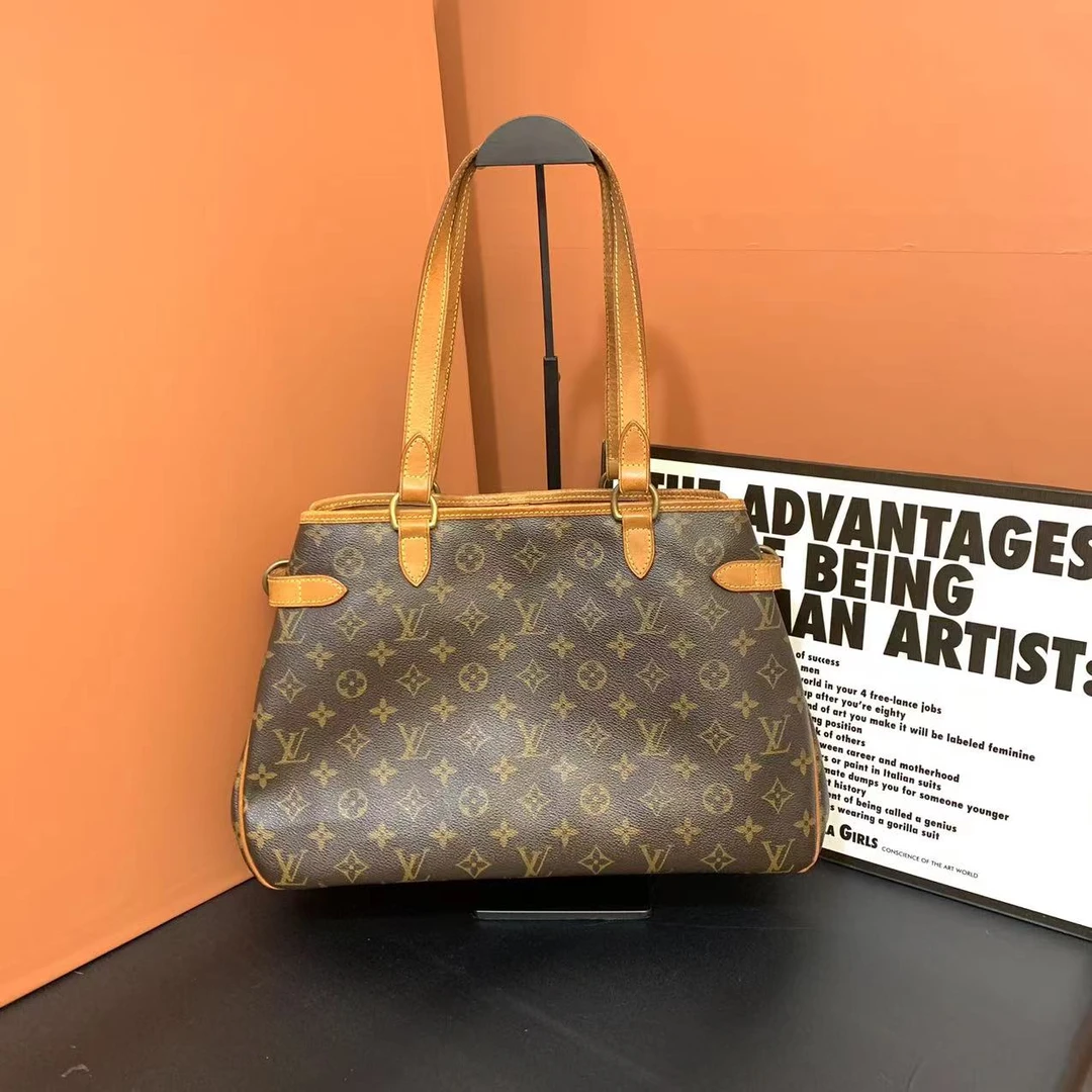 95新 LouisVuitton/路易威登 路易威登托特包/LV老花南瓜腋下包