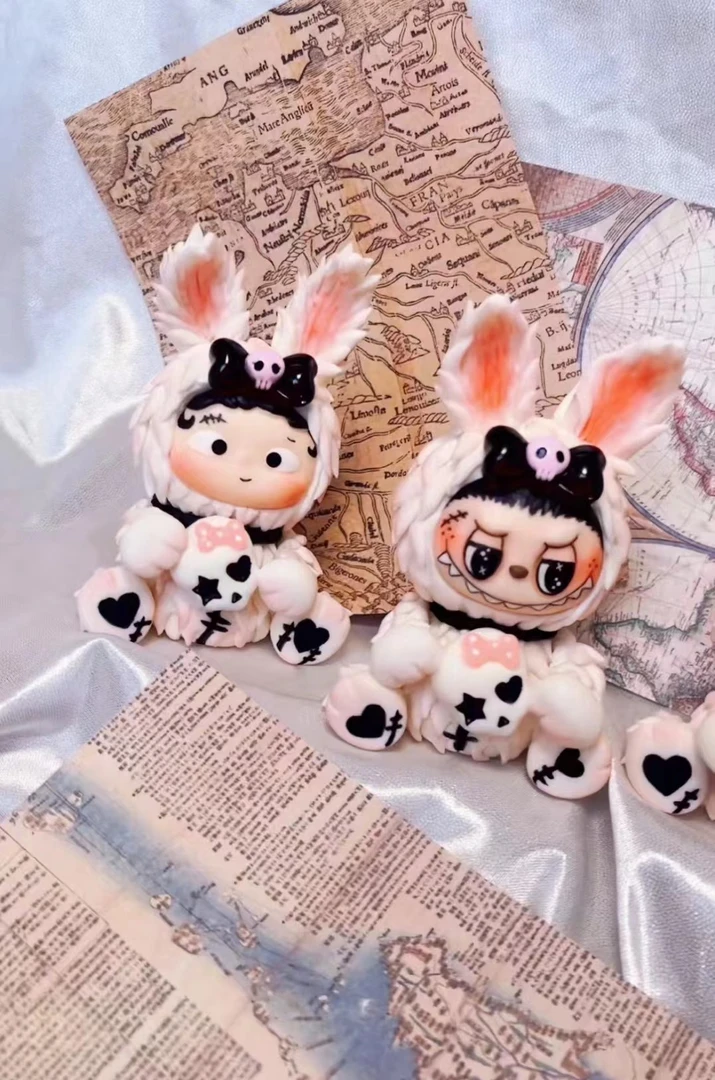 手工diy树脂粘土欧仔拉布布摆件饰品背夹车挂奶油胶串珠(100-500）