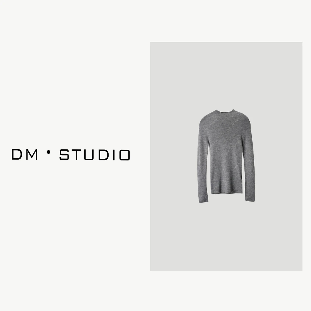 -DM•STUDIO/高弹亲肤无缝工艺A级扬子纱100%羊毛衫（24815）