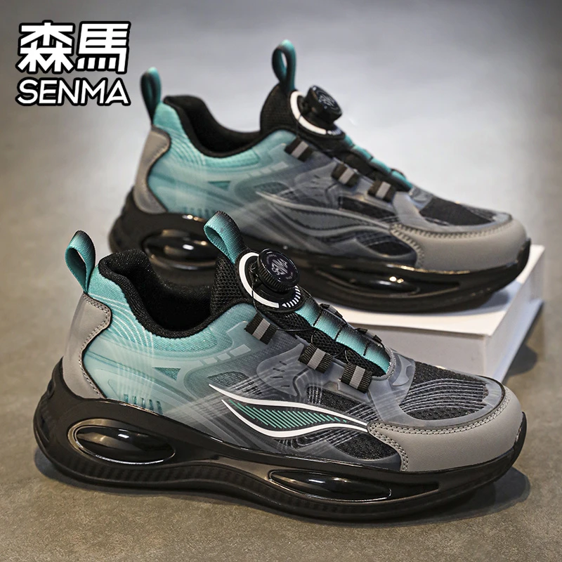 森马男鞋夏季透气2024新款潮流网面休闲运动鞋轻便增高厚底老爹鞋