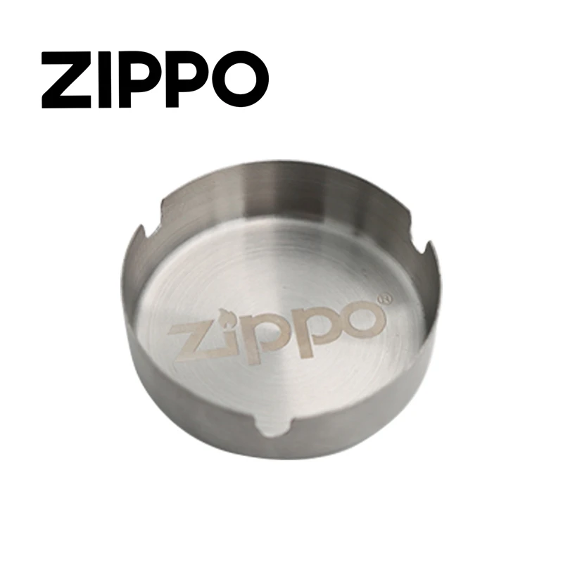 zippo烟灰缸正品zippo不锈钢烟灰缸芝宝配件美国原装工艺
