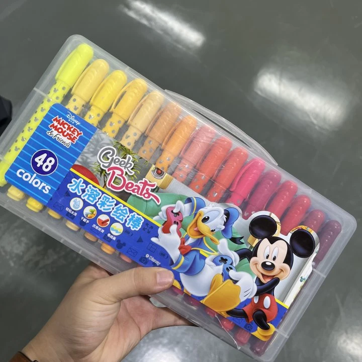 水溶彩绘棒48色整盒