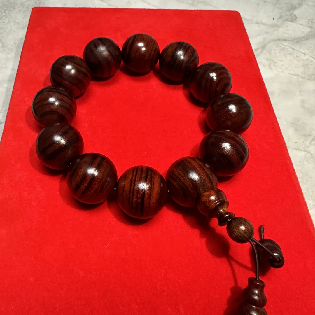 2.0cm墨西哥微凹黄檀木串专属链接