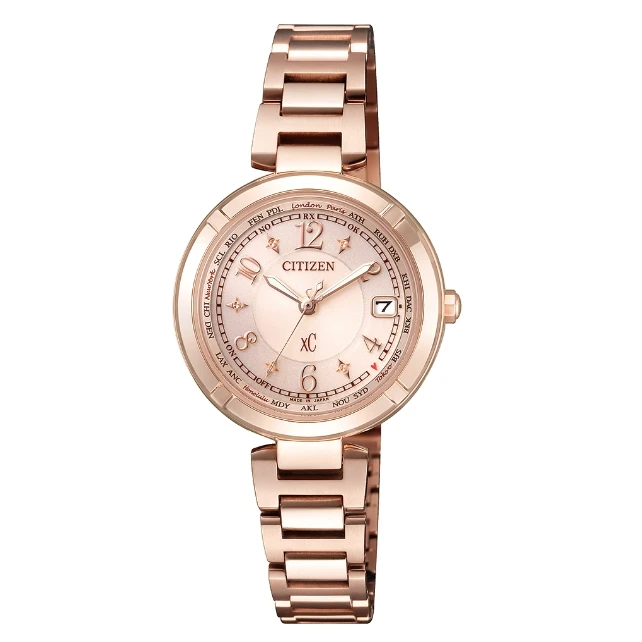 Citizen/西铁城光动能时尚女表EC1118-51W