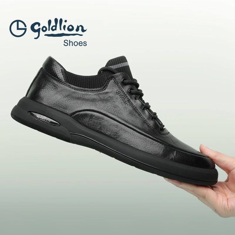 【品牌爆款】金利来男鞋休闲皮鞋新款时尚德比中帮运动506230114
