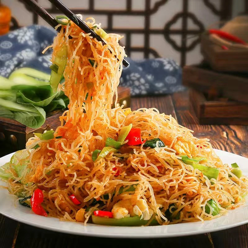 江西米排粉粉丝粉干炒河粉夜宵早餐主食拌粉广东河源米粉东莞米粉