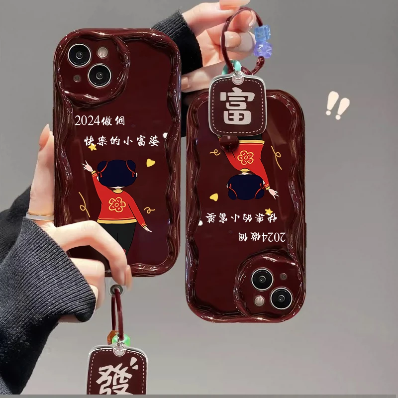 适用于苹果15pro华为OPPO小米VIVO荣耀新款高颜值全包防摔手机壳