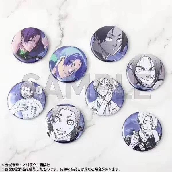 蓝色监狱蓝锁 御影玲王原画展个人池徽章吧唧 第二弹 拆袋