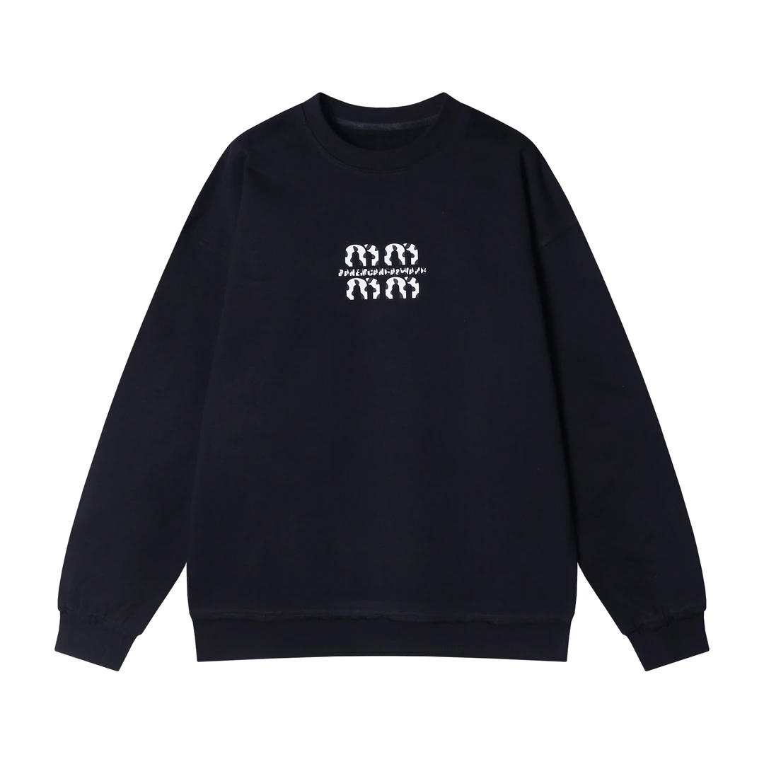 秋冬季新款时尚个性美式街头印花字母圆领卫衣情侣潮流百搭上衣