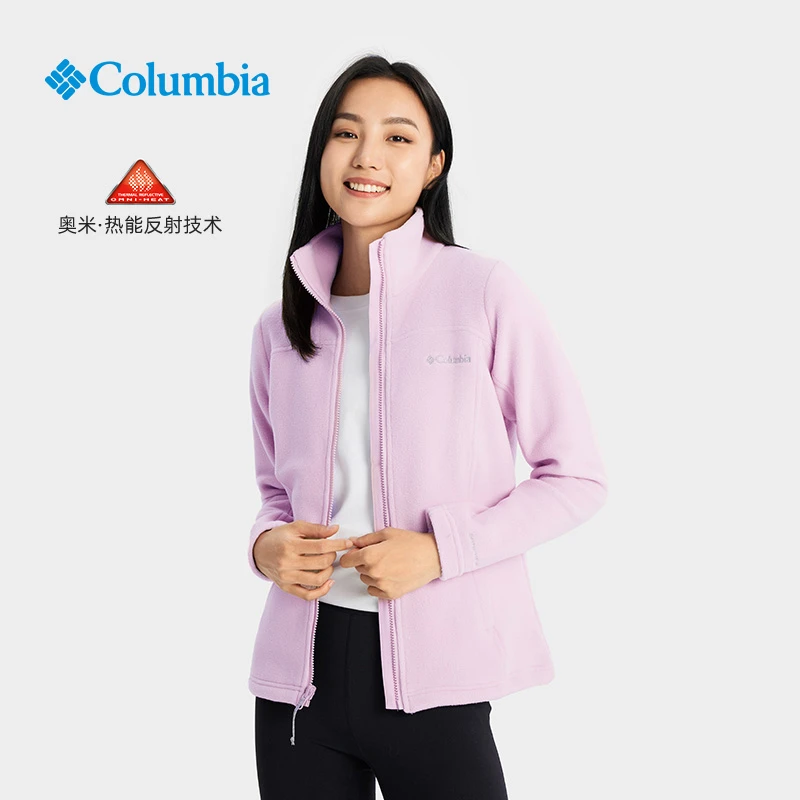 Columbia哥伦比亚户外女子奥米热能保暖徒步运动抓绒衣XR9100