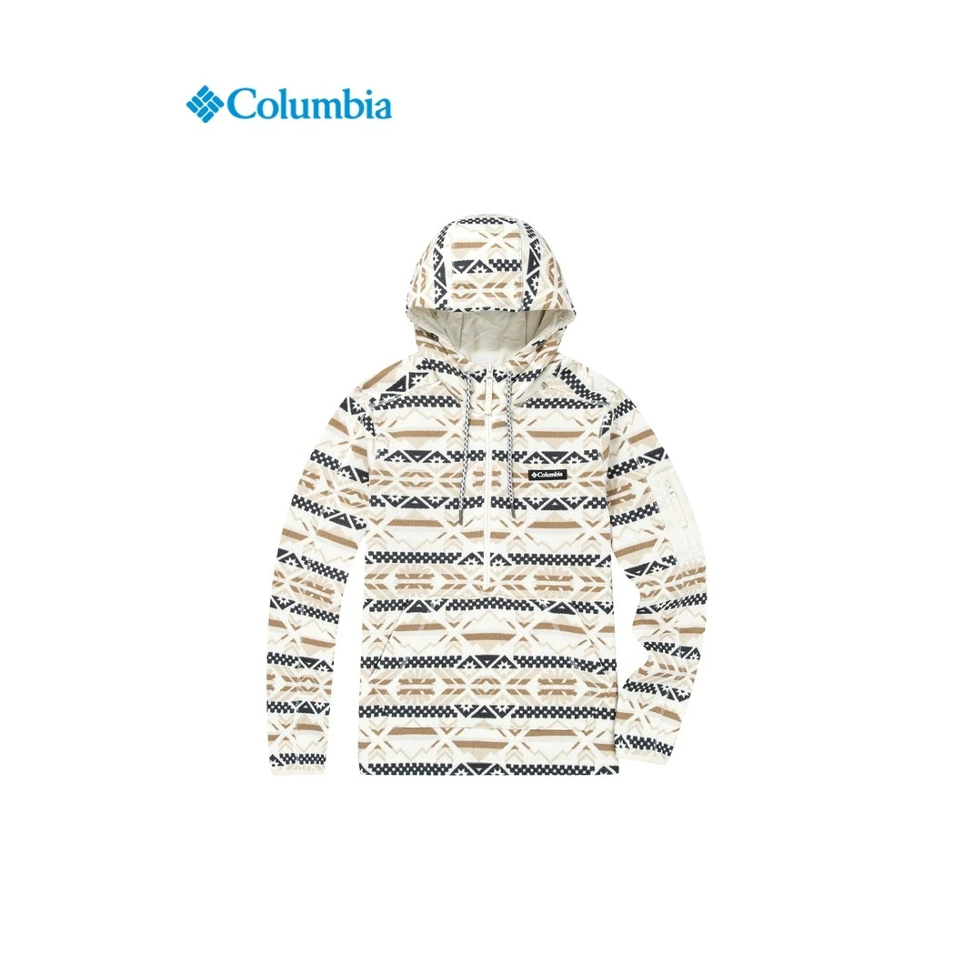 Columbia哥伦比亚户外23秋冬新品女子时尚满印保暖抓绒衣AR9090