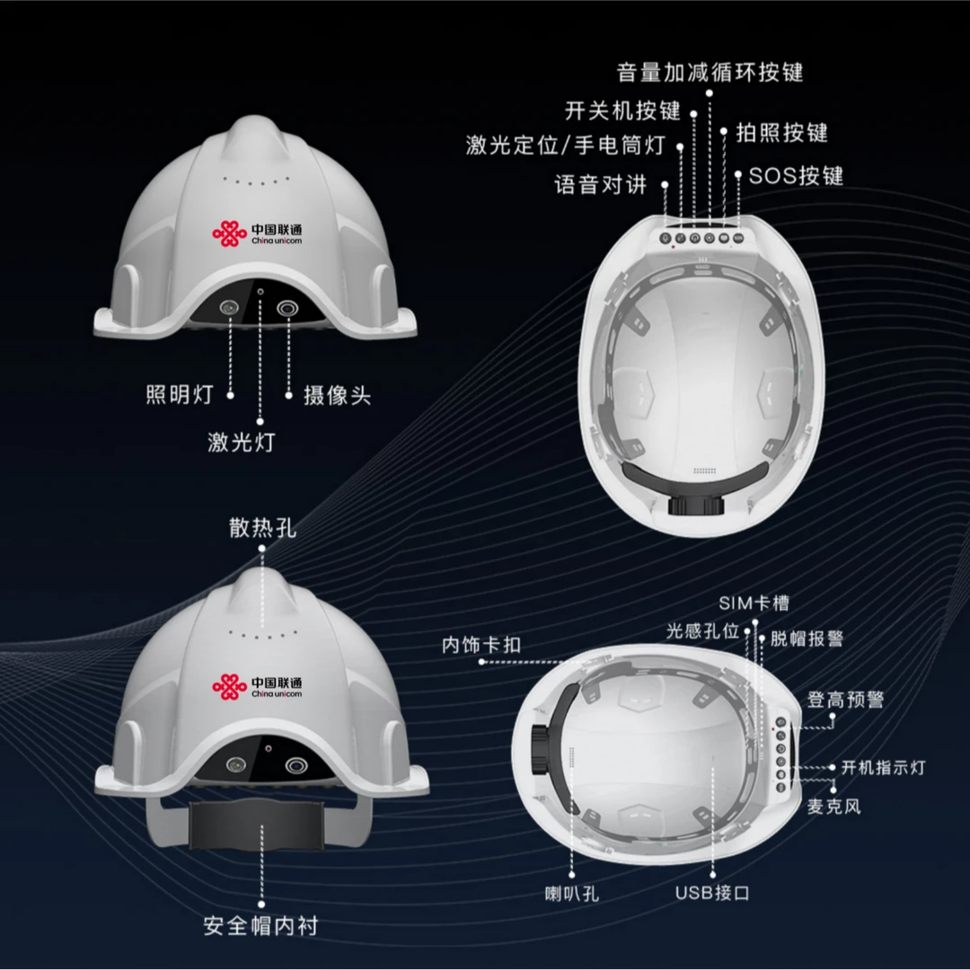 【0.01预约】河北联通用户专享  智能安全帽