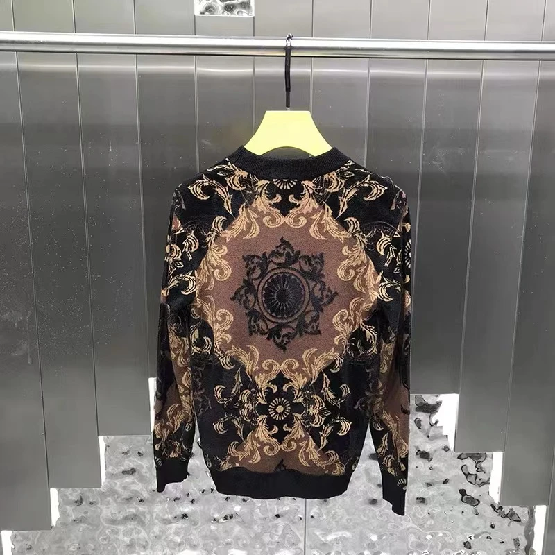 记住衣服款号，选择尺码下单 男士针织羊毛衫时尚