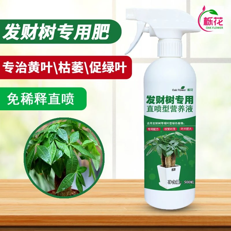 发财树营养液专用肥治叶发黄掉叶花肥料植物盆栽土水培通用免稀释
