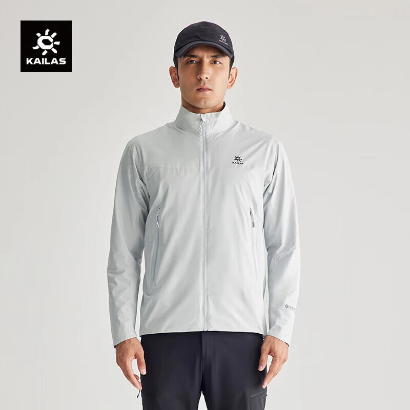凯乐石GTX雷鸟立领防风衣户外徒步防泼水透气软壳登山服外套男