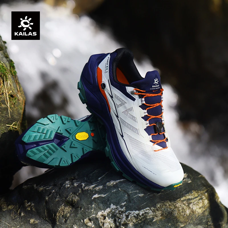 KAILAS凯乐石Fuga EX3低帮V底越野跑鞋户外登山徒步减震跑山鞋