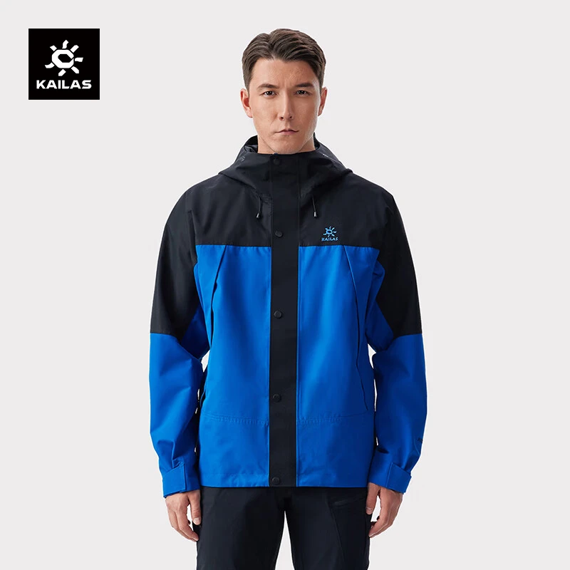 Kailas凯乐石户外运动旗云冲锋衣男女款防水透气外套KG2311117