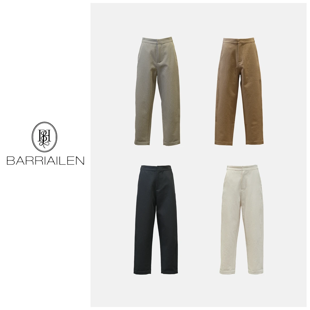 BARRIAILEN | 轻盈百搭舒适直筒休闲裤-243953