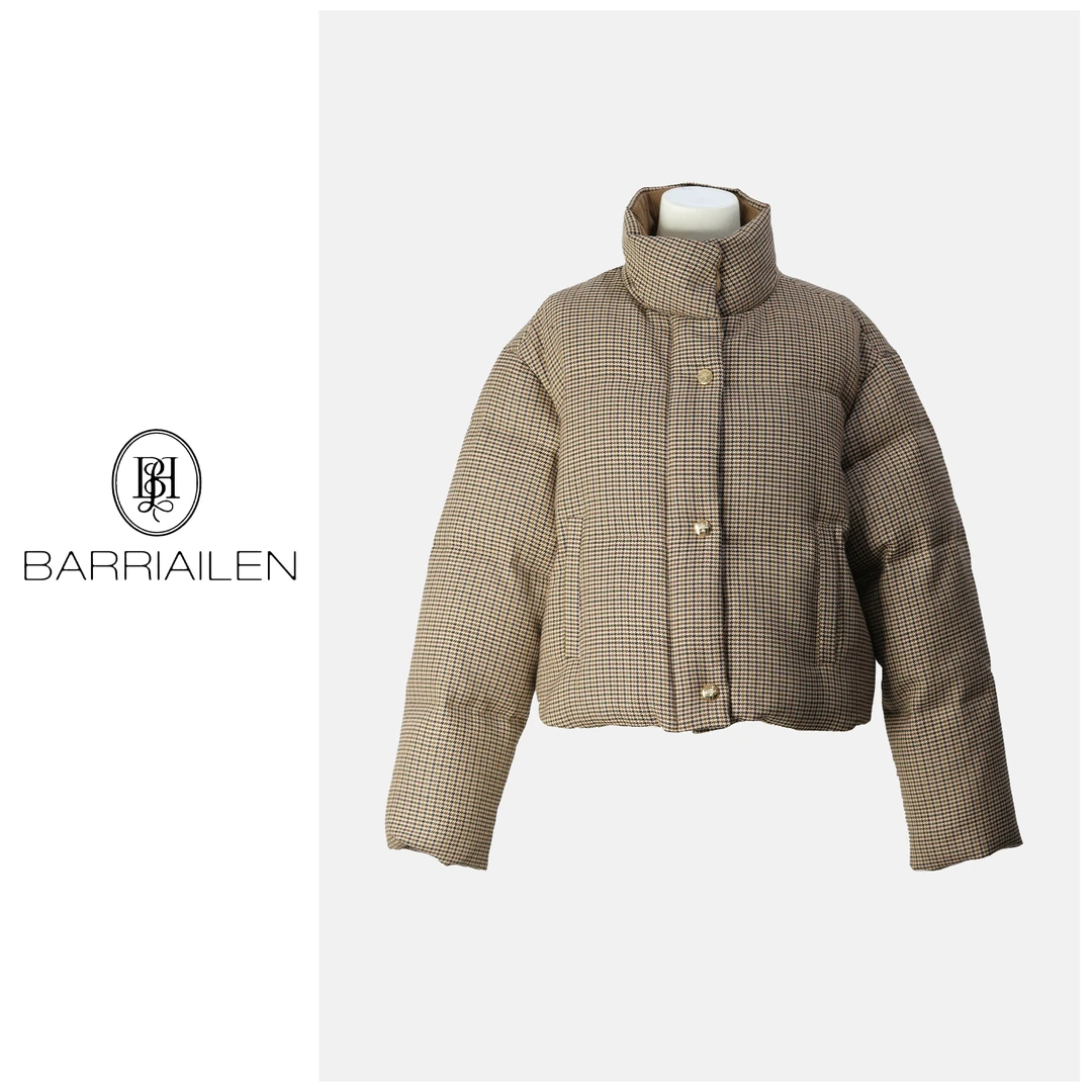 BARRIAILEN |时尚复古休闲秋冬保暖羽绒服外套-2408270